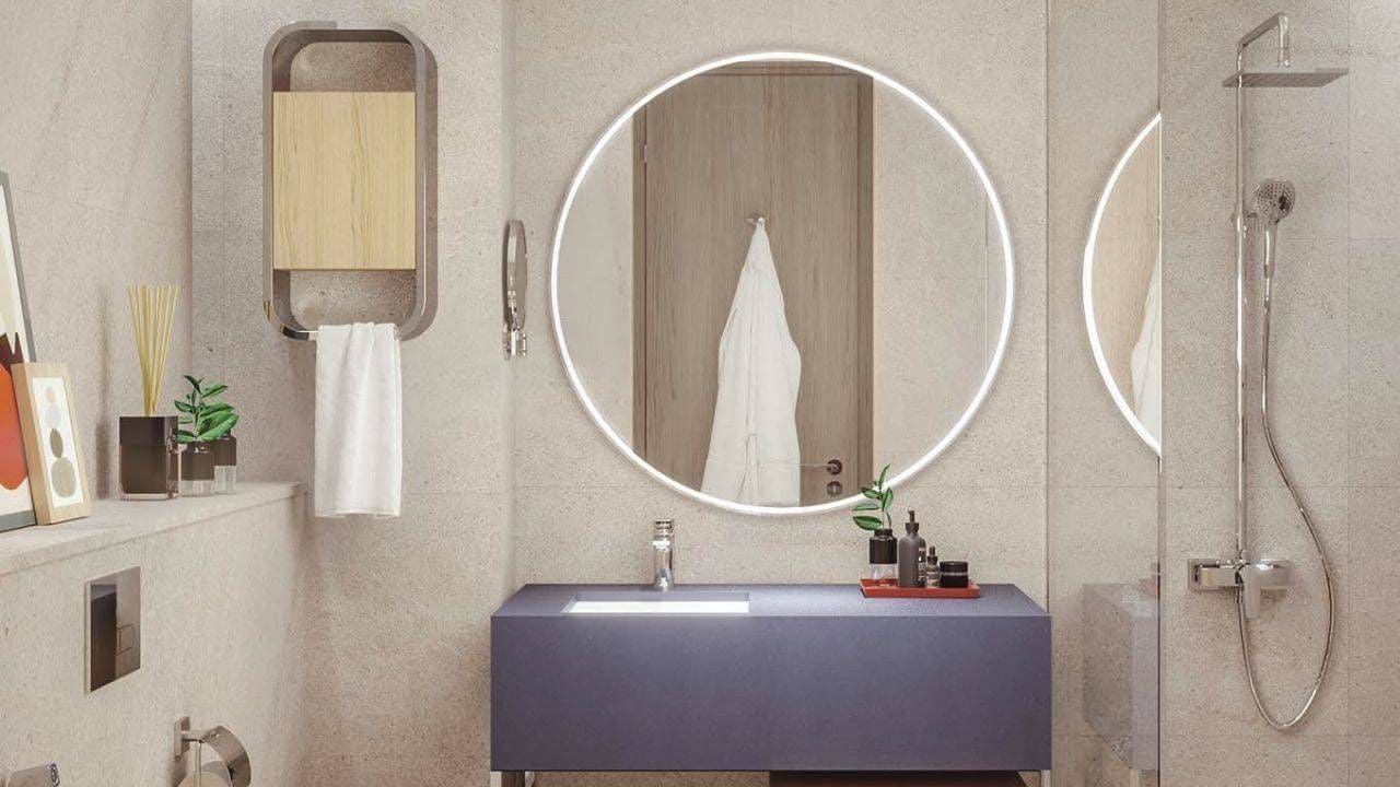 Bloom Arjaan by Rotana fitted kitchen with modern appliances in Saadiyat Island Park View community Abu Dhabi