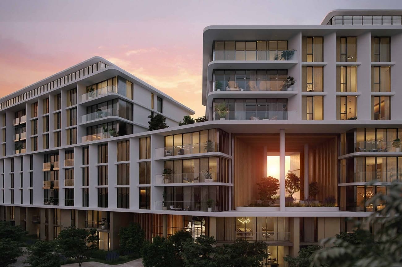 Solea by Taraf modern residential exterior on Saadiyat Island