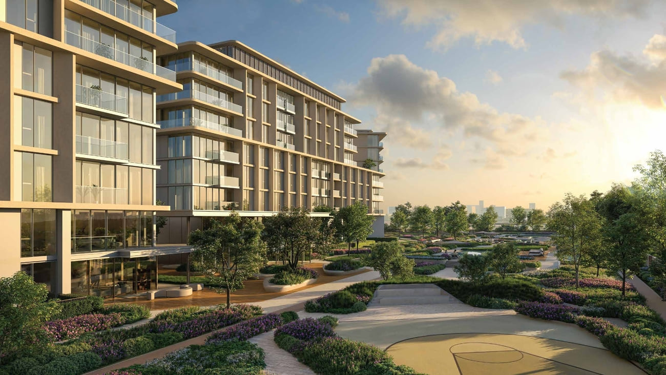 Solea by Taraf contemporary facade in Abu Dhabi