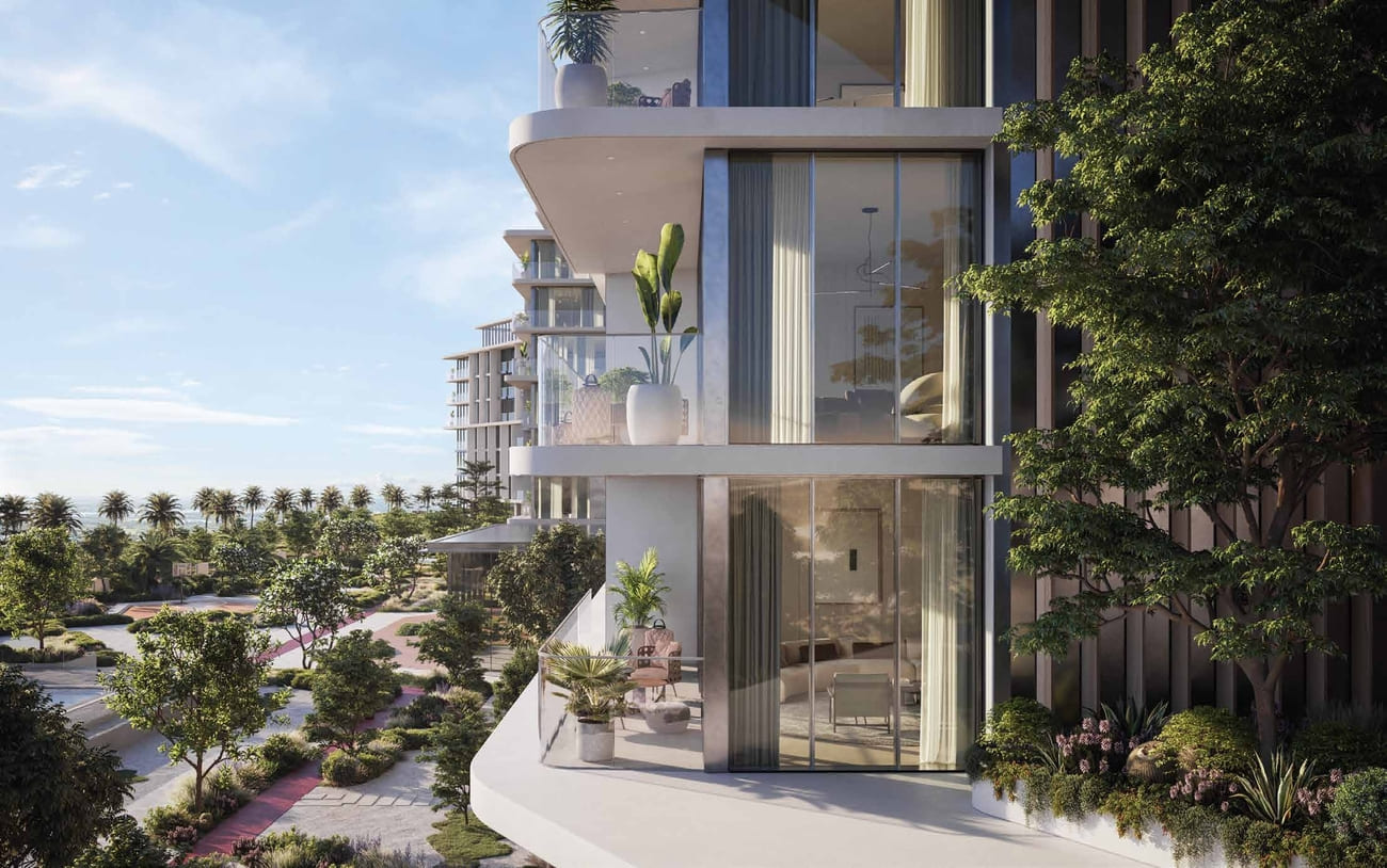 Solea Saadiyat Island premium residential architecture exterior