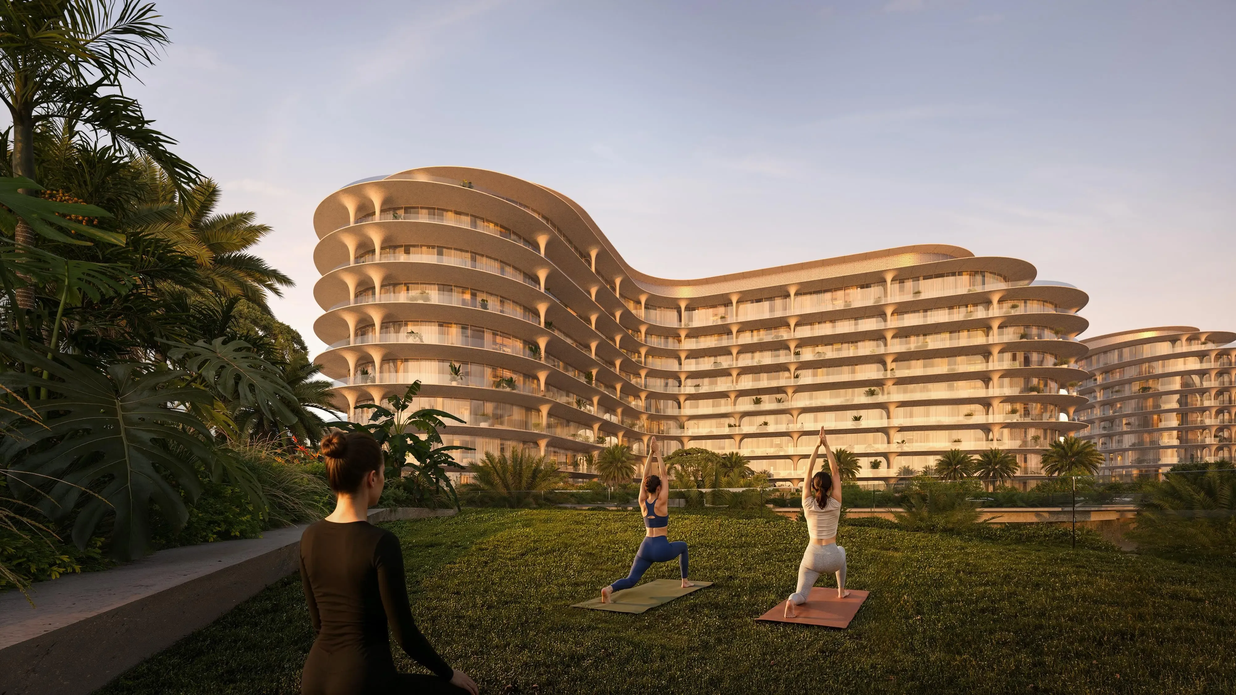 The Row Saadiyat luxury apartment buildings in Abu Dhabi